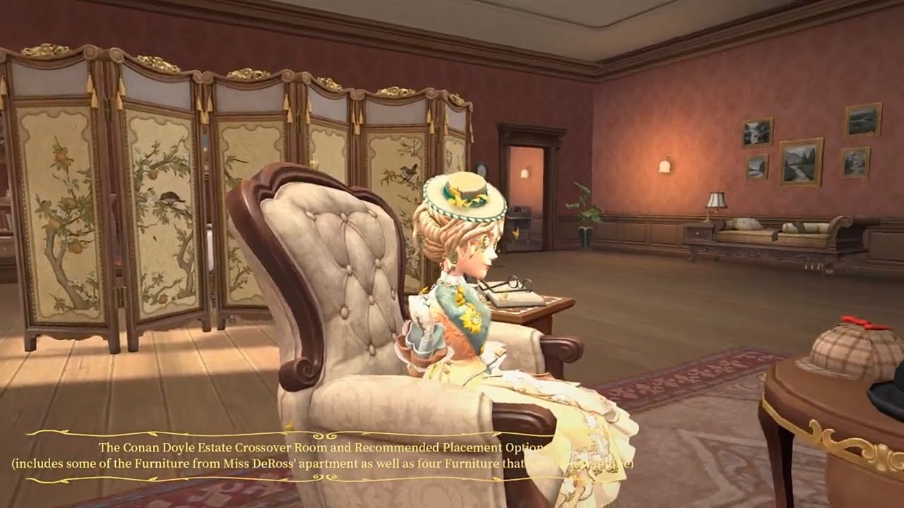Identity V | NEW ROOM AND ALL SKINS FROM THE NEW CROSSOVER! | The Conan Doyle Estate SHOWCASE