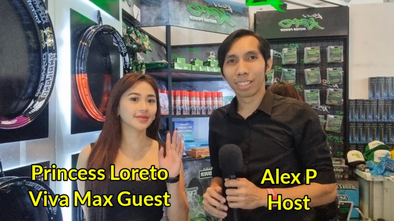 QA with Princess Loreto Inside Racing Day 3 March 23,2025 WTC Model Motorshow Philippines Viva Max