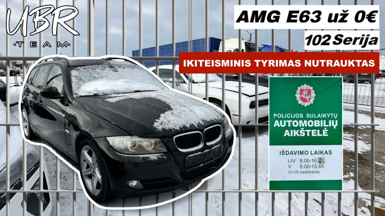 UBR Team: AMG E63 už 0€ (102 serija)