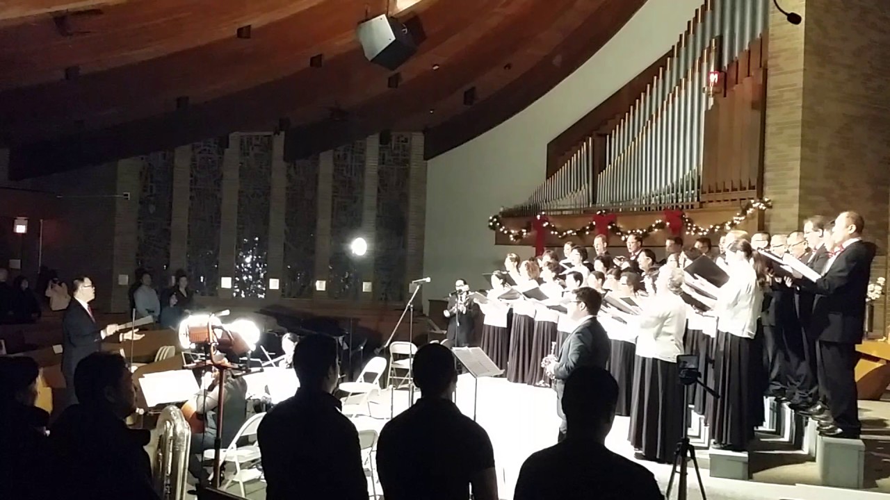 할렐루야 (헨델. 시카고 크리스찬 콰이어) 지휘 이용함)