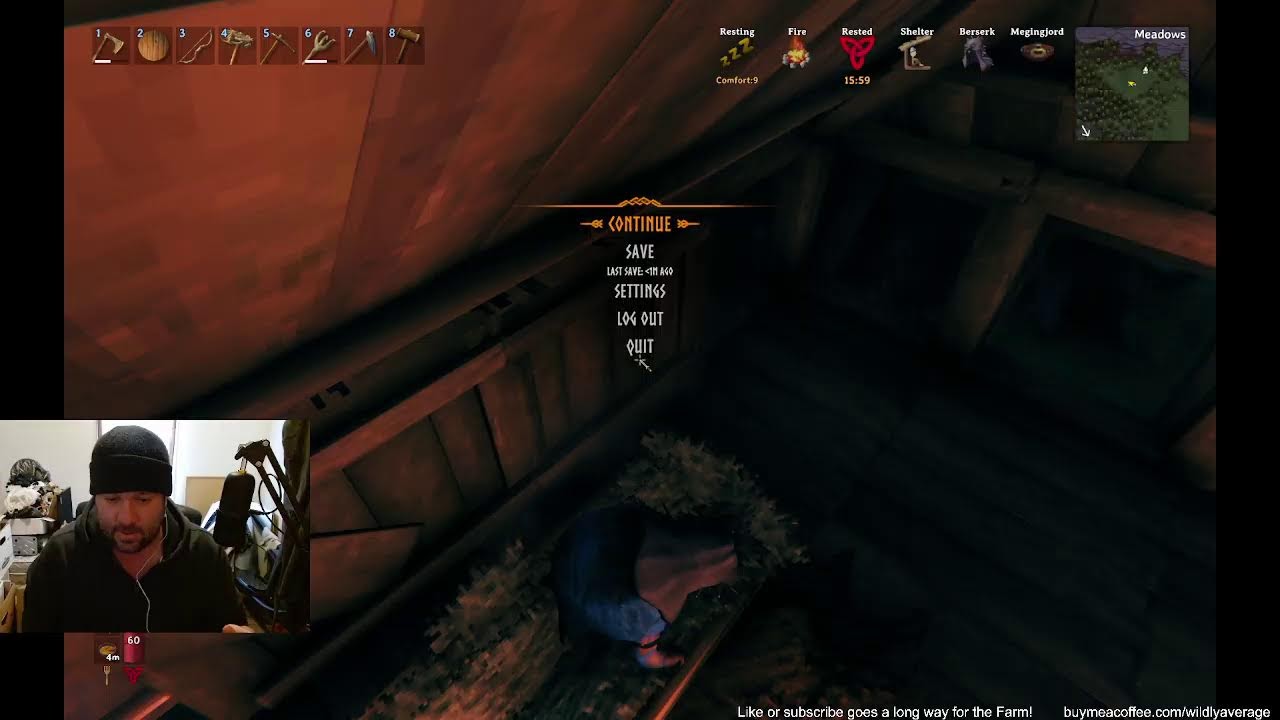 Wildly Average hangin in Valheim