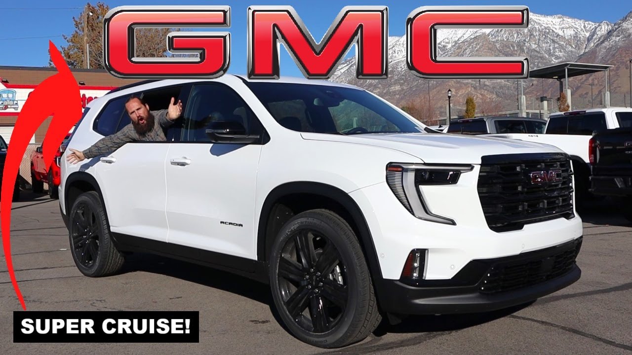 The New Acadia Is Huge! (2025 GMC Acadia Elevation)