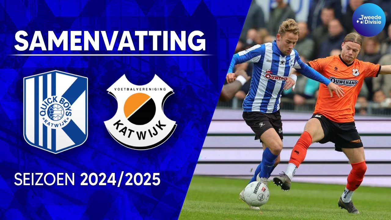 Samenvatting Quick Boys - V.V. Katwijk | Tweede Divisie