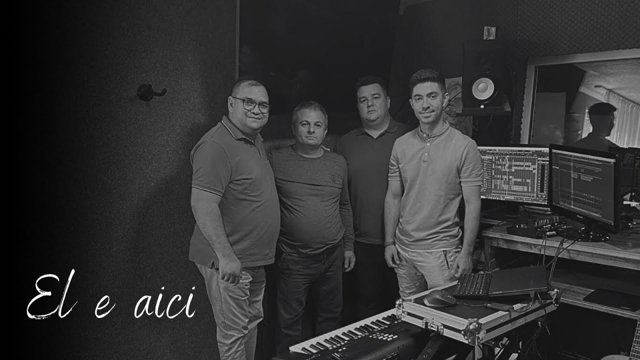 El e aici, privește printre noi - Nicu Zoleszak, Natanael Dumitras, Danut Bădiță și Vali Mocanu.