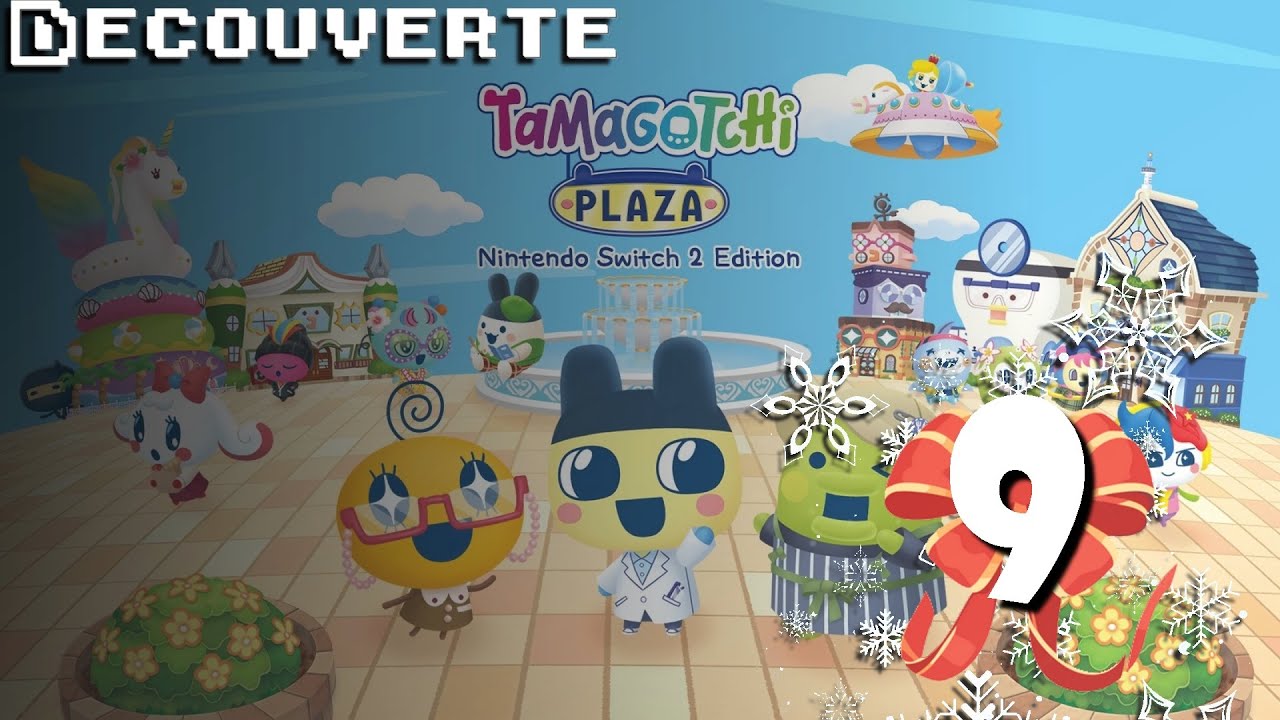 🔎Découverte de Tamagotchi Plaza Switch2 Edition 🐣💛 - Un p'tit jeu parfait pour des p'tits loups !