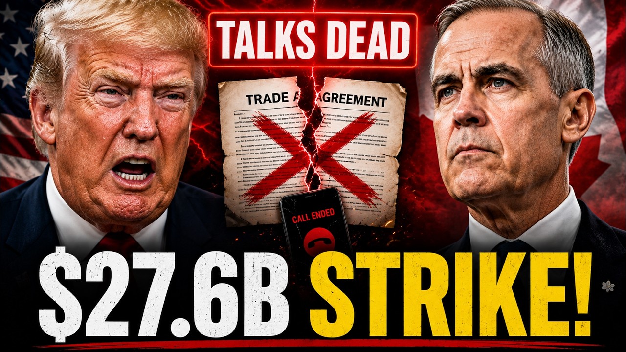 🛑 TALKS DEAD: US Trade Rep Walks Away &mdash; Canada's $27.6B Retaliation Begins
