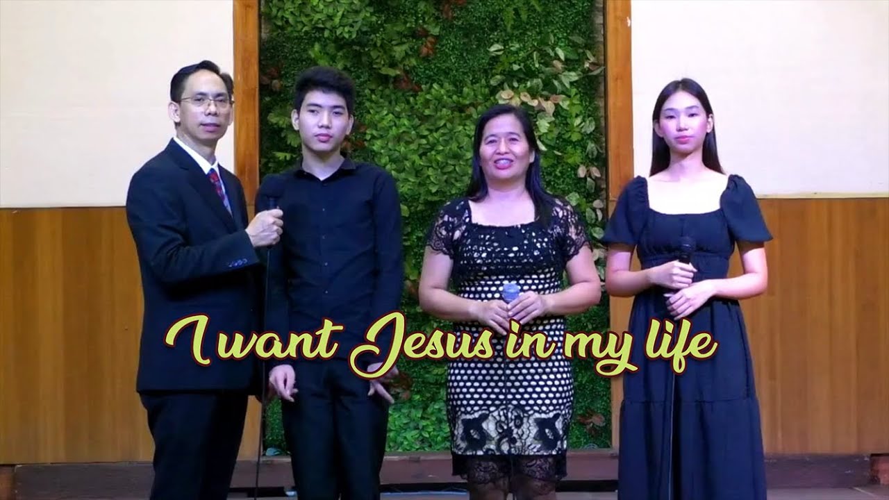 I Want Jesus in My Life