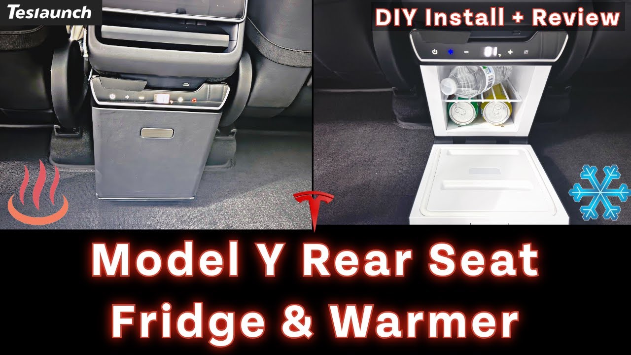 Model Y Juniper Rear Seat Refrigerator Upgrade