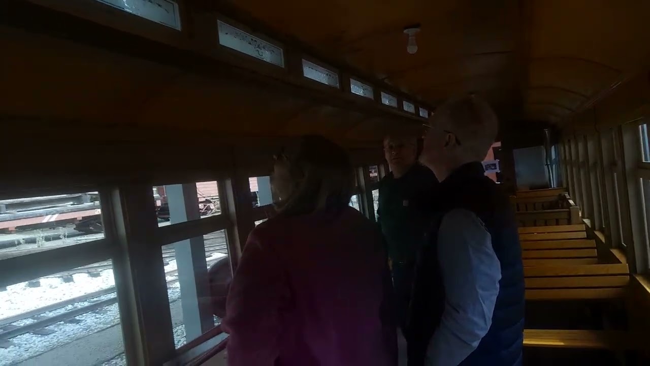 Touring the Vintage Passenger Car at Nevada County Railroad