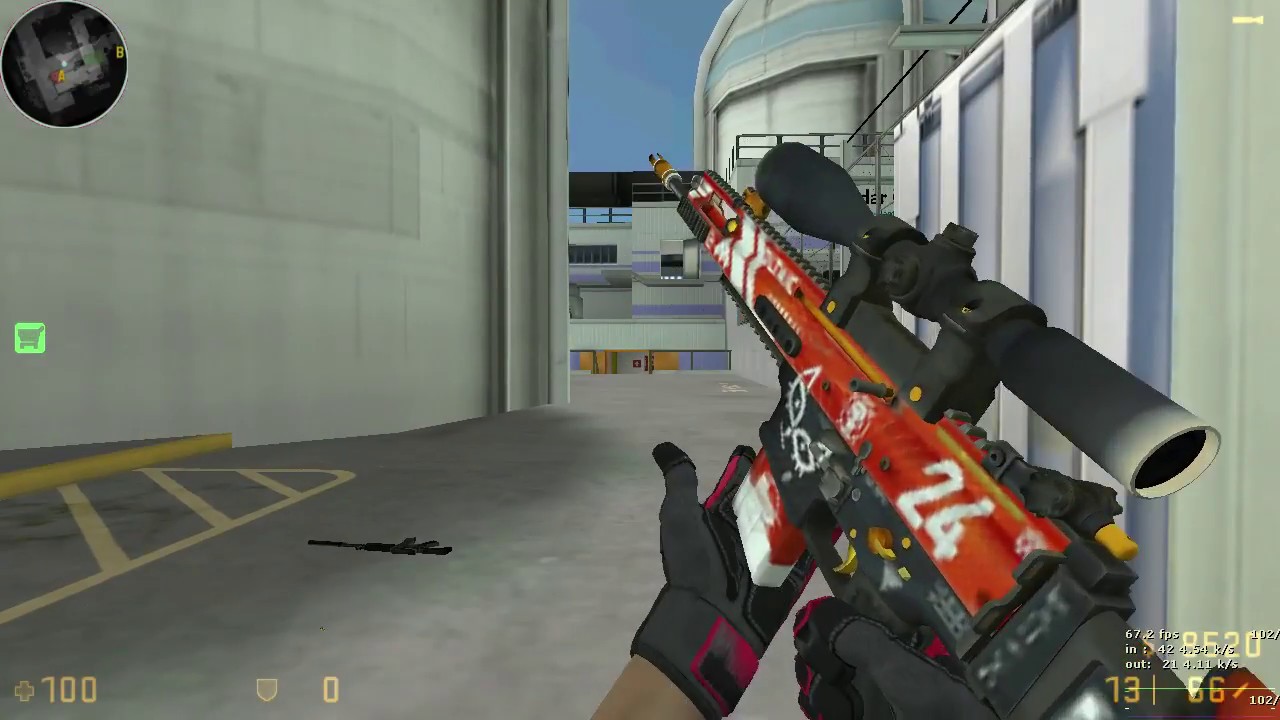 CS:GO Specialist-Crimson Kimono TR Skin Pack For CS 1.6