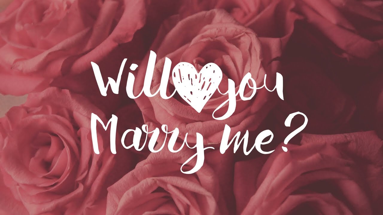 Will you marry me screensaver| Marry me banner| Proposal Screensaver