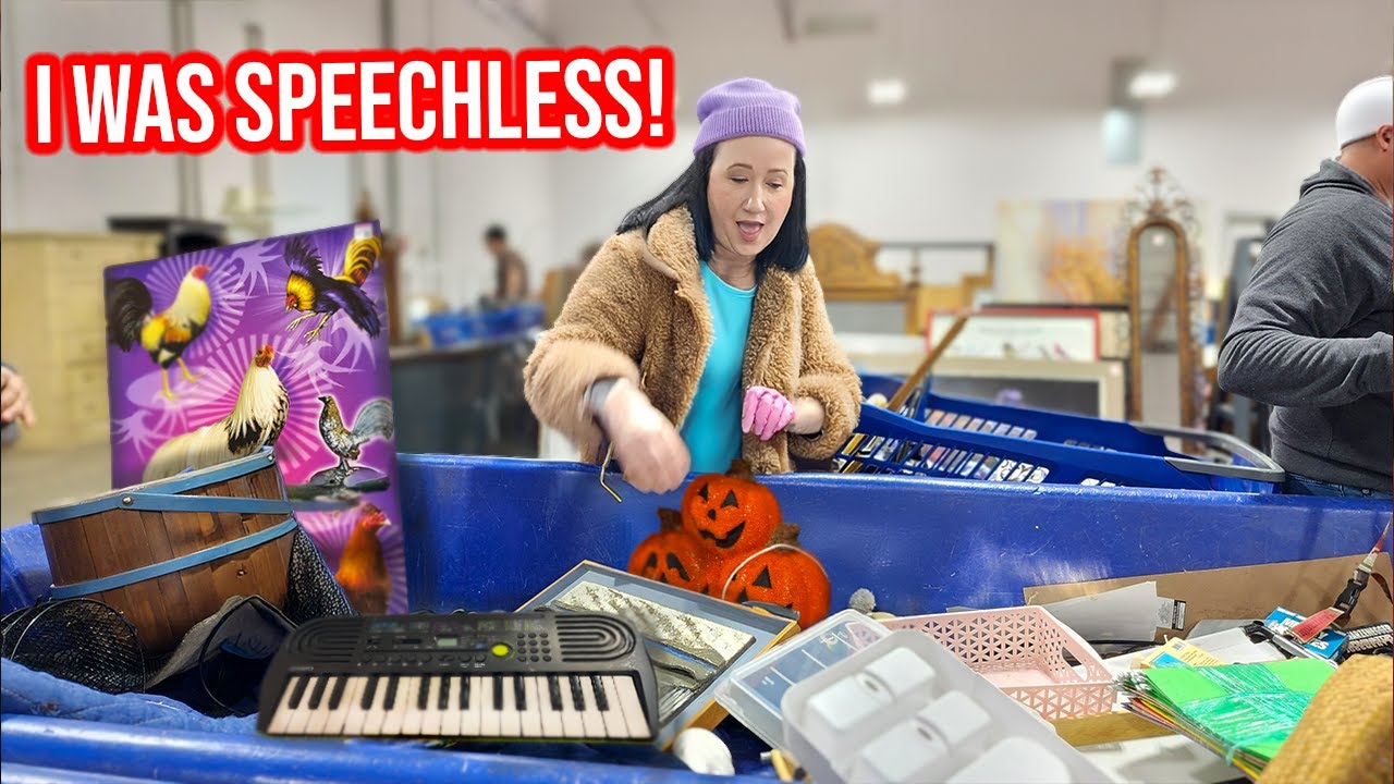 I FREAKED OUT WHEN I SAW WHAT WAS IN THE NEXT BIN! | Thrifting for Resale