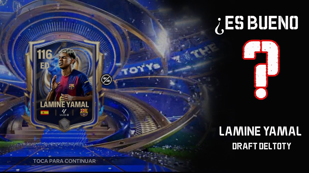 LAMINE YAMAL TOTY 116 ¿ ES BUENO ? / TICKETS DE DRAFT/ FC MOBILE 26 #fcmobile #fc25 #fc26 #gamer