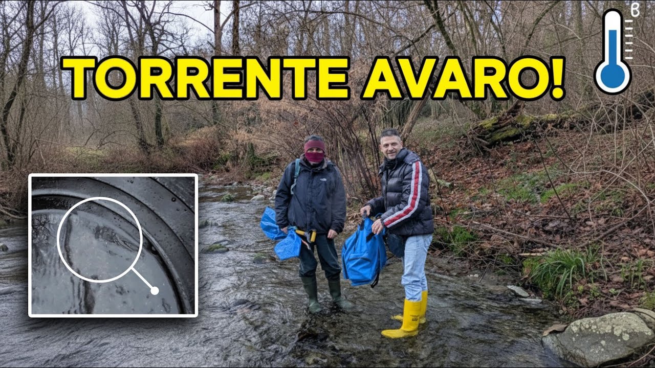 Dove si nasconde l'ORO? 🔍 Analisi di un torrente difficile con Roberto e Umberto