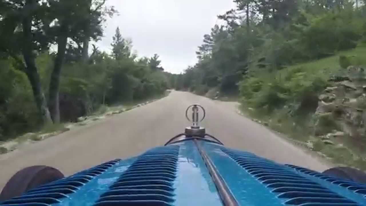 Bugatti GP climbing Mont Ventoux France