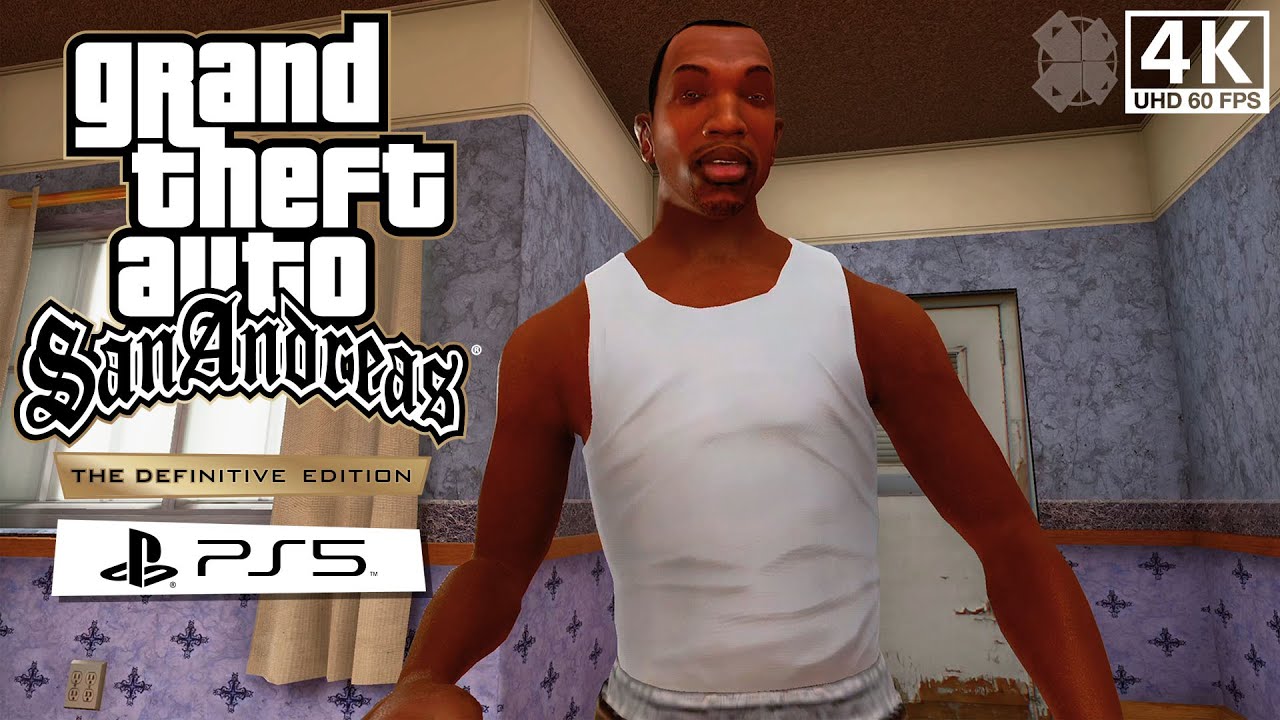GTA San Andreas Definitive Edition - Intro y Misión #1 - Big Smoke, Sweet & Kendl