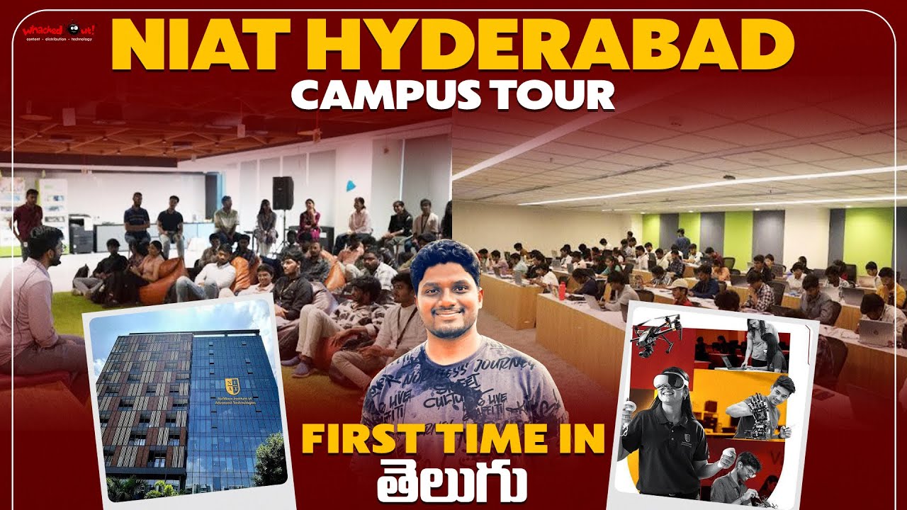 NIAT Hyderabad Campus Tour 2026 🔍 | Hidden Secrets Revealed in తెలుగు! | IITian తెలుగు Vlogs