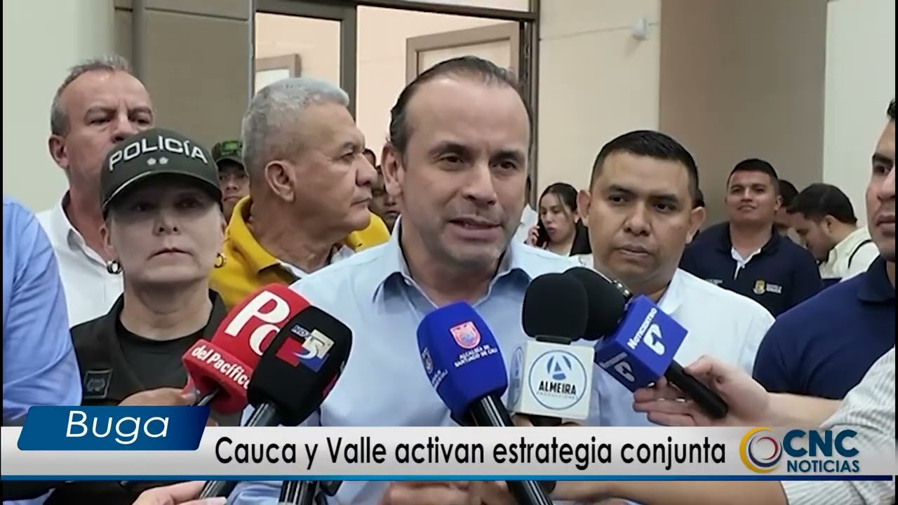 Valle y Cauca activan estrategia conjunta contra amenazas regionales