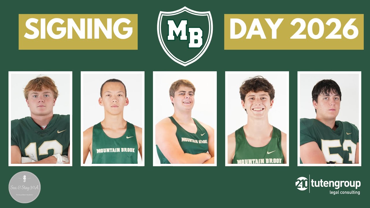 Mountain Brook Winter Signing Day 2026
