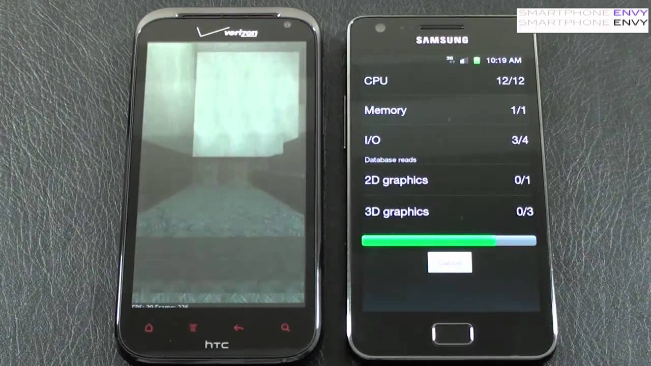 HTC Rezound vs Samsung Galaxy S II 