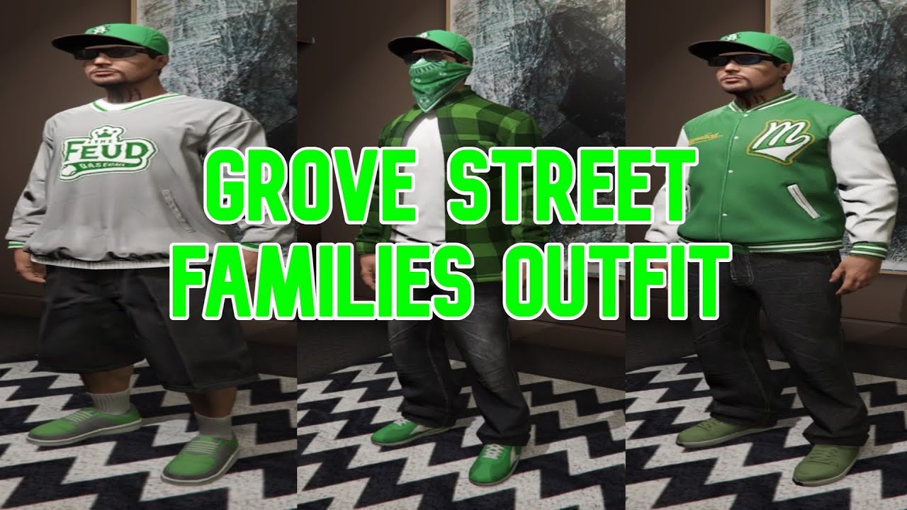 GTA 5 | How To Make A Grove Street Familes Outfit