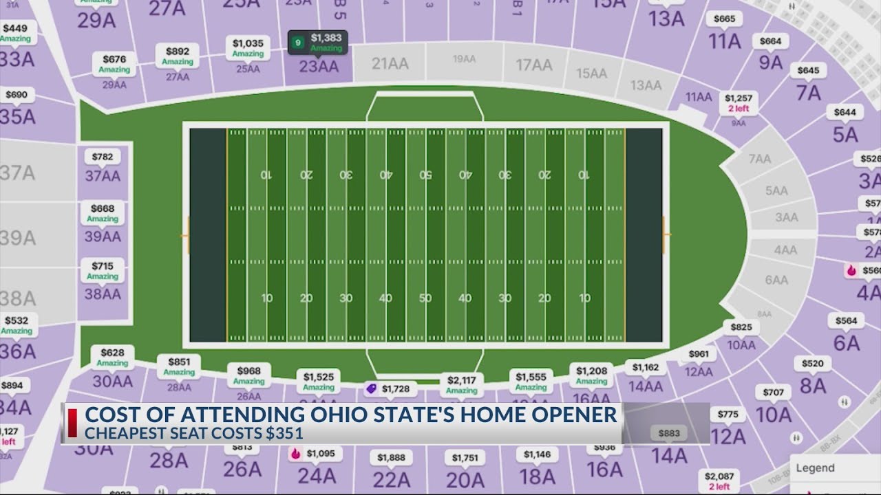 How much it could cost to go to Ohio State-Texas game