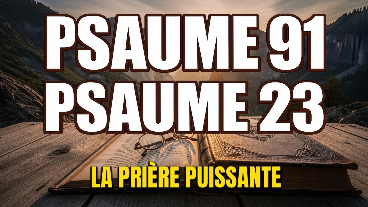 PRIÈRE DU JOUR 10 MARS – PSAUME 91 et PSAUME 23–Les deux PRIÈRES LES PLUS PUISSANTES de la BIBLE