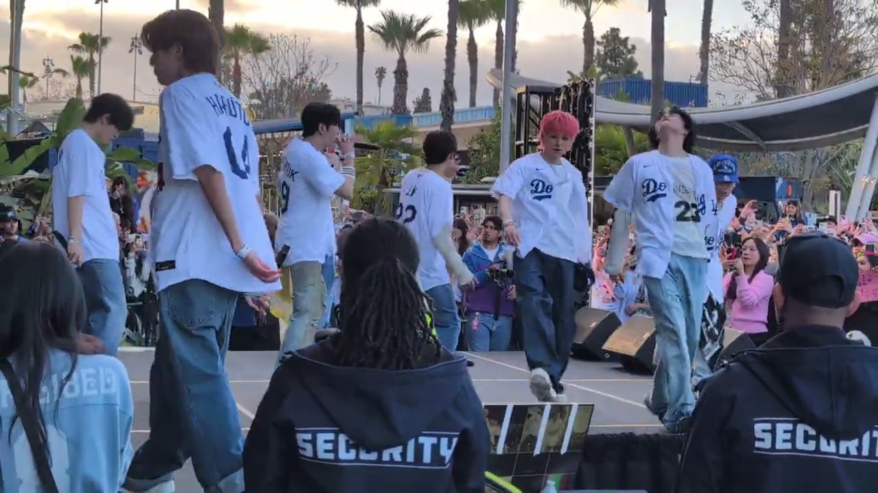 TREASURE (트레저) Dodgers Korean Heritage Night 2025
