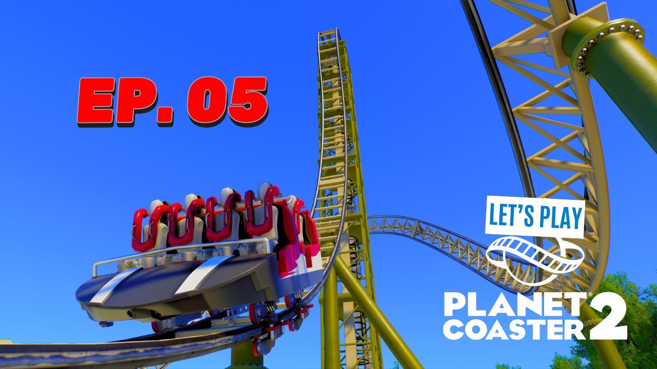 🎢 Nouveau COASTER : un Eurofigther Gerstlauer ! - Let's Play FR Planet Coaster 2 EP05