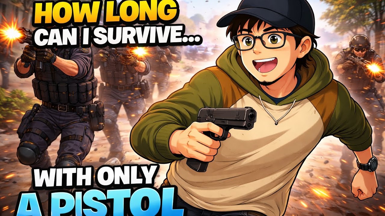 How long can I survive with only a pistol 