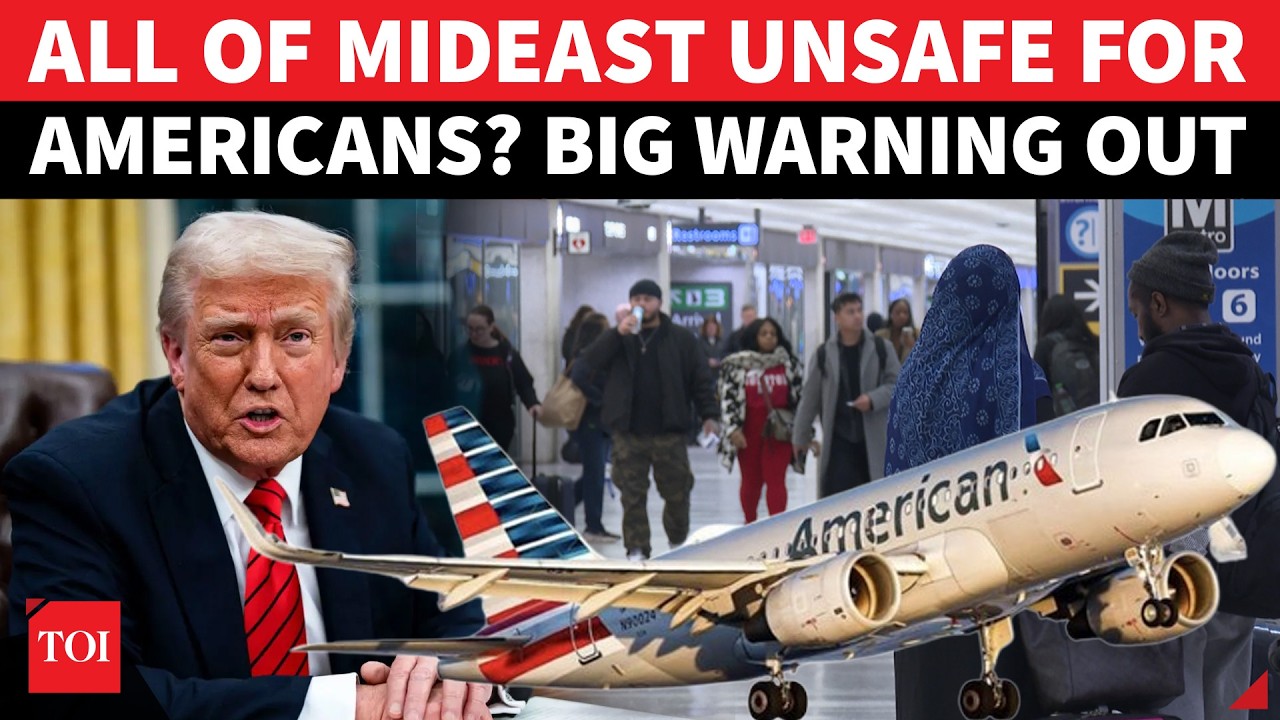 HUGE! Iran Cuts Off Americans' Access To 14 Mideast Nations? U.S Issues Shock Advisory Amid Tensions