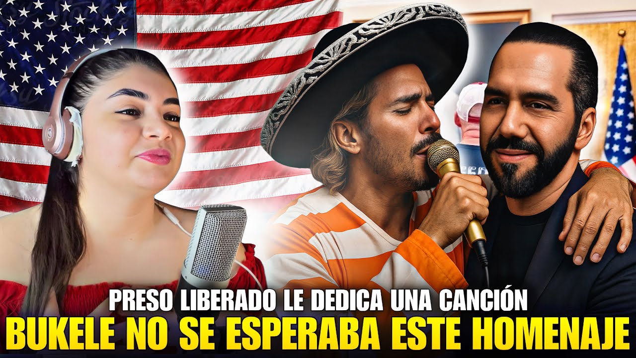 Un Preso que estuvo encerrado en Venezuela HOMENAJEA a Bukele con un CORRIDO🎵