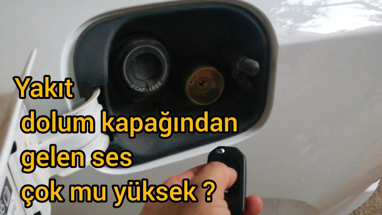 Yakıt dolum kapağından gelen ses çok mu yüksek, Honda civic fc5