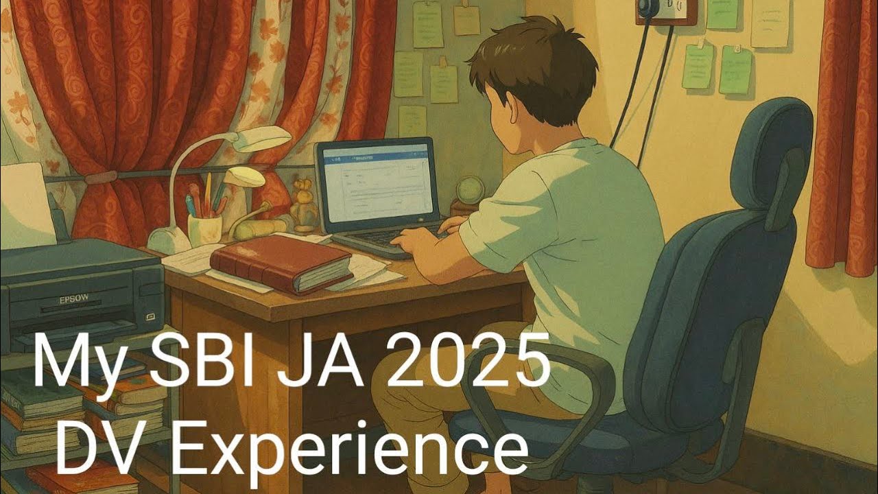 My SBI JA 2025 DV Experience #sbiclerk #banking