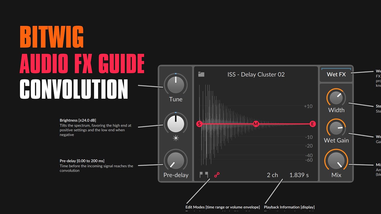 Convolution - Bitwig Audio FX Guide