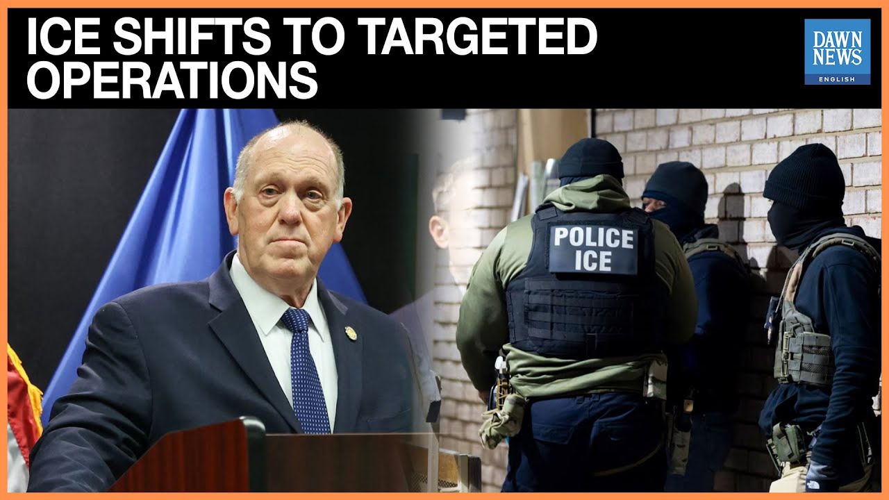 Trump Border Czar Homan says ICE to Focus on Targeted Operations, Not Sweeps | Dawn News English