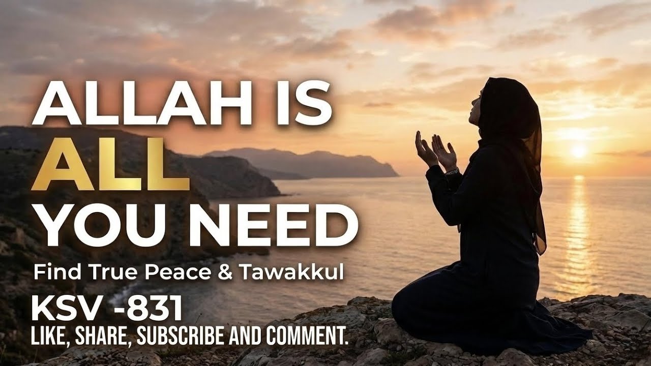 If You Feel Lost in Life, This Reminder Will Change Everything Allah is Enough- Islamic Motivation