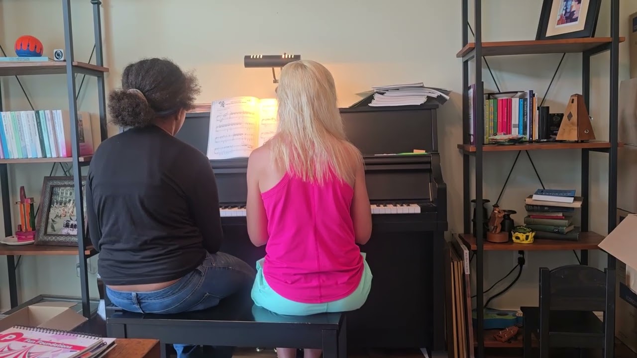Piano lesson 