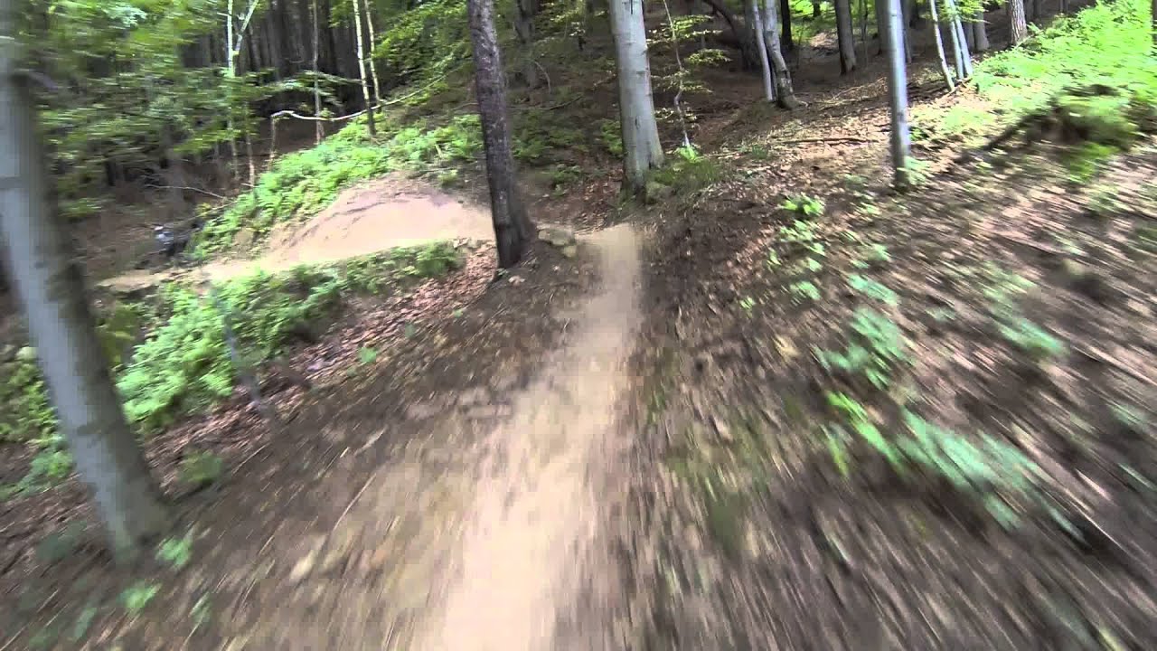 Singletrack pod Smrkem - ukázka GoPro