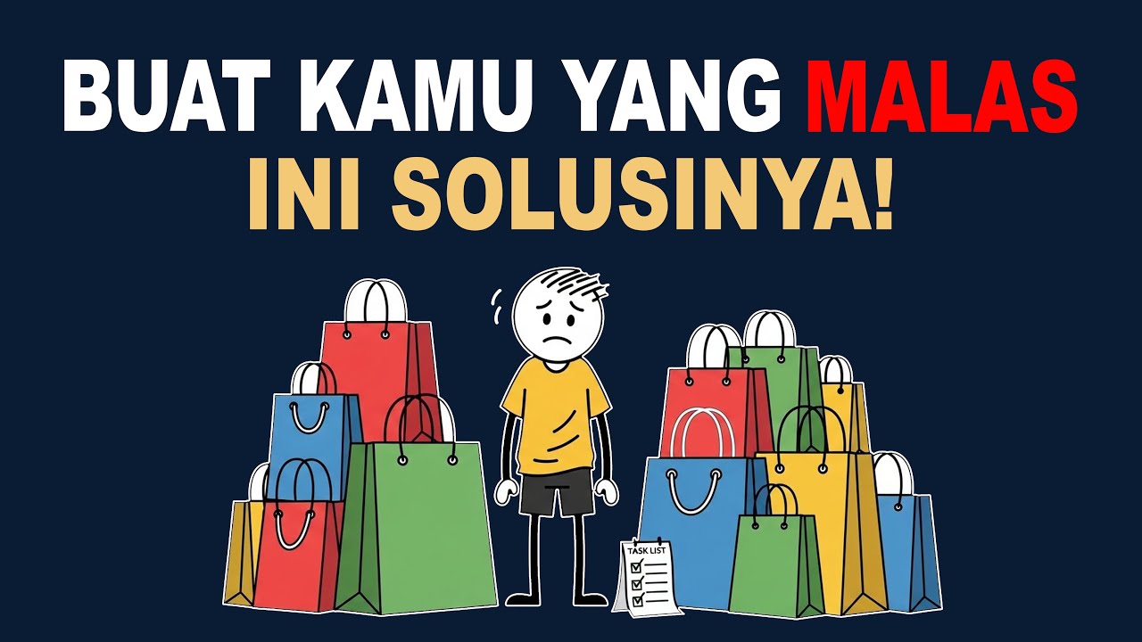 5 Cara Mengatasi Rasa Malas (Gaya Manusiawi) – Mulai Bergerak dan Ubah Hidupmu
