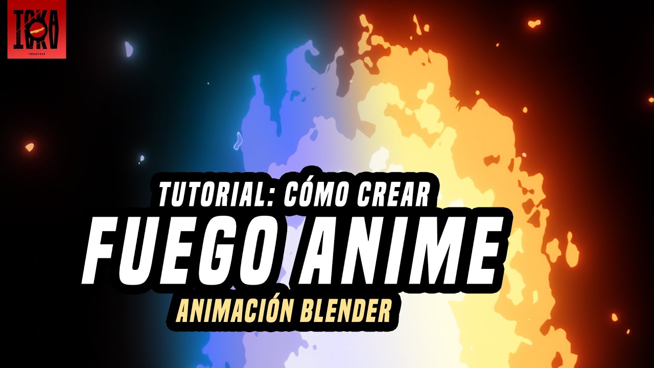 Tutorial blender en español - Como crear FUEGO en 3D