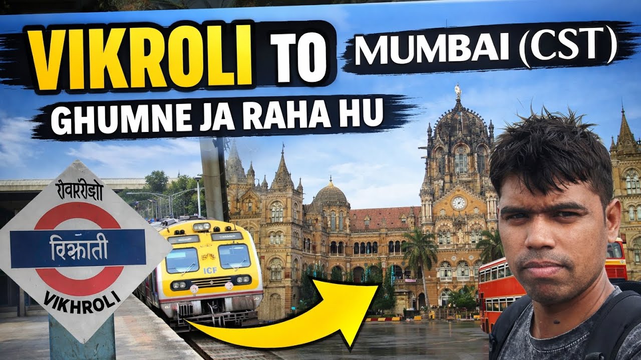 Vikroli to cst stetion 