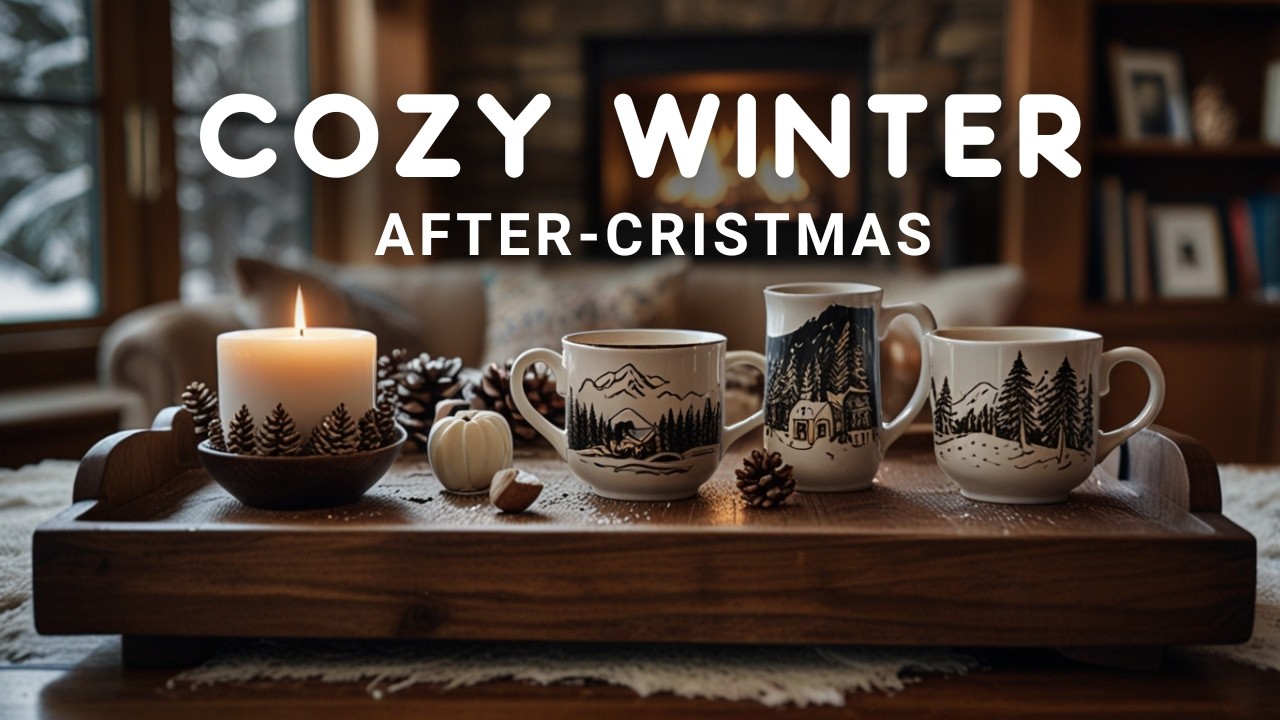 Struggling with Post Holiday Decor Discover the Secrets to a Cozy, Winter Ready Home Now