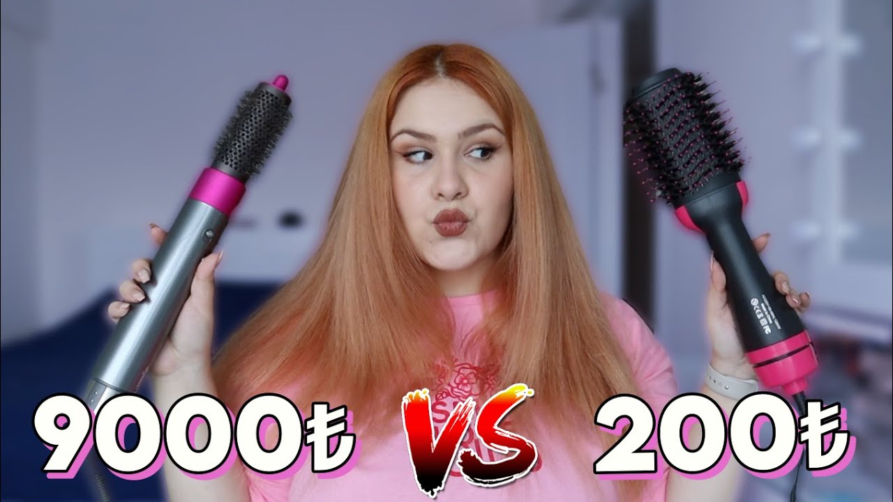 9000TL VS 200TL'LİK SAÇ ŞEKİLLENDİRİCİLERİ DENEDİM! DYSON AIRWRAP VE ONESTEP KARŞILAŞTIRMA