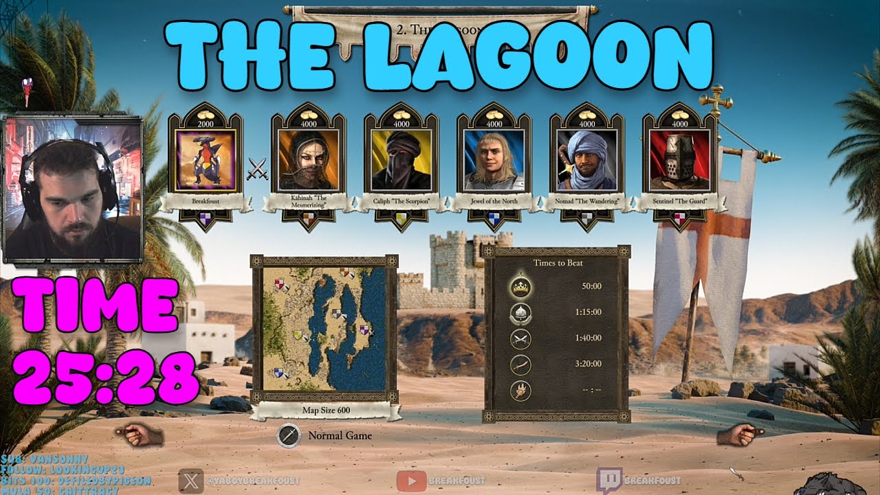 The Lagoon | Under 50 Minutes (25:28) | Stronghold Crusader Definitive Edition