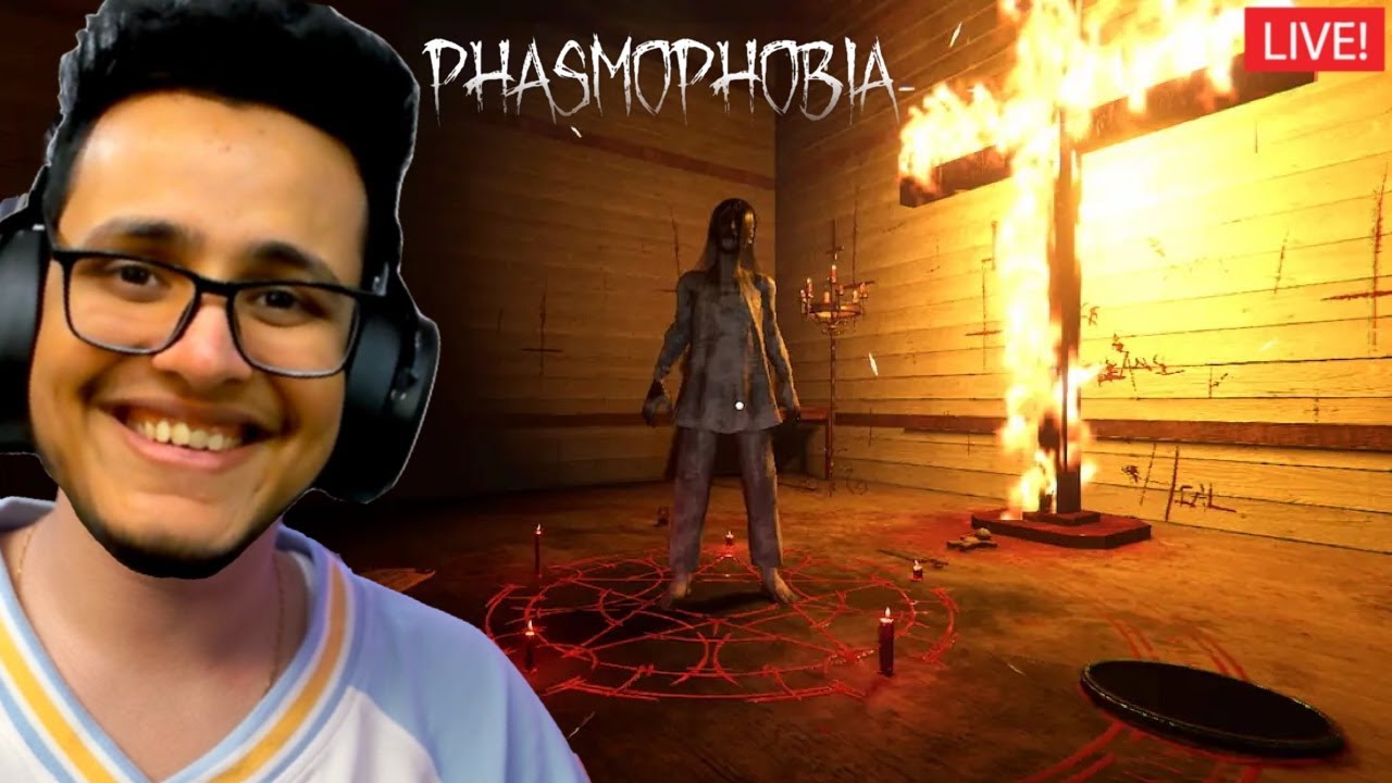 All Maps Challenge in Phasmophobia with Noob Friends🛑