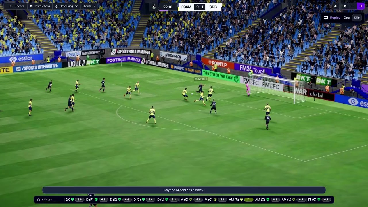 FOOTBALL MANAGER 26 | FC SOCHAUX - BORDEAUX | LIGUE 2 BKT | SEASON 2027 - 2028