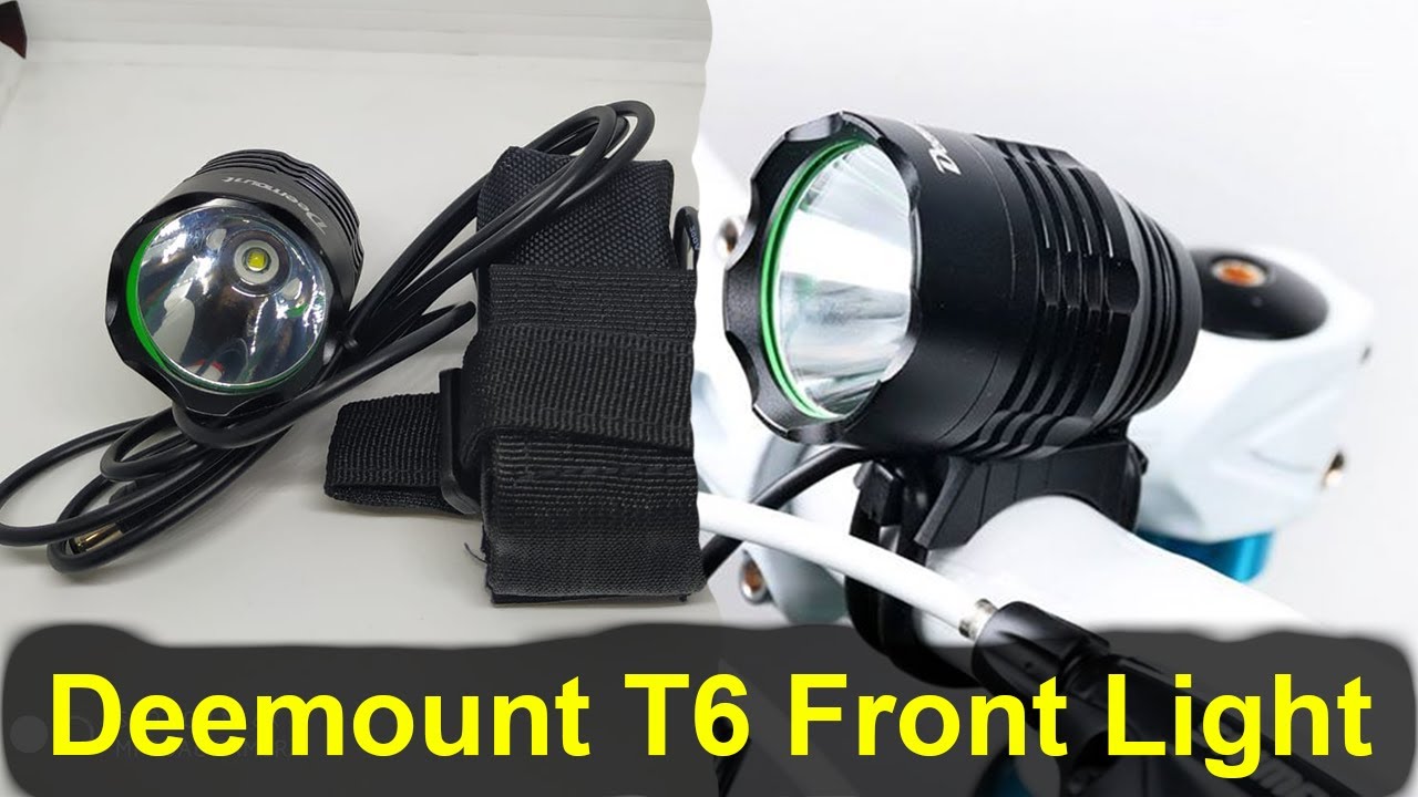 Deemount T6 Front Light | Deemount bike light | cycling led light | bicycle light | BabuRider