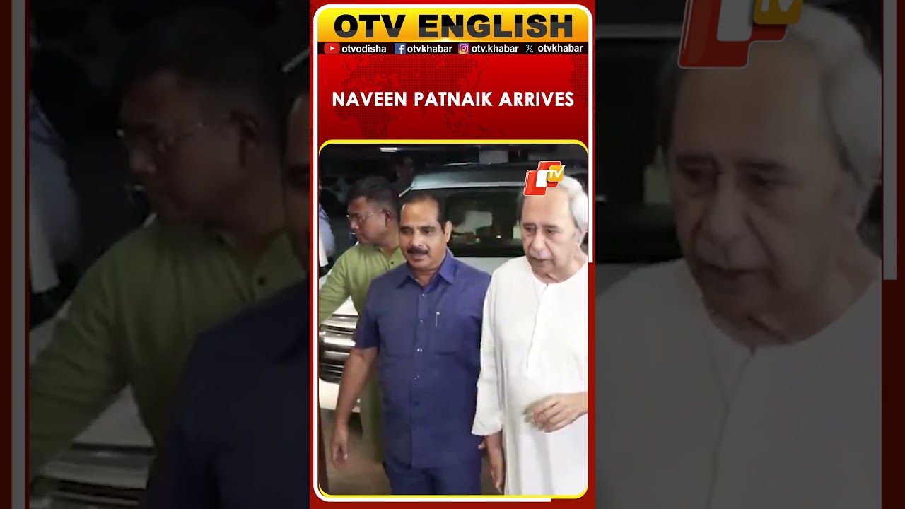 Former Odisha CM Naveen Patnaik Arrives For BJD Strategy Meet Ahead Of Assembly Session