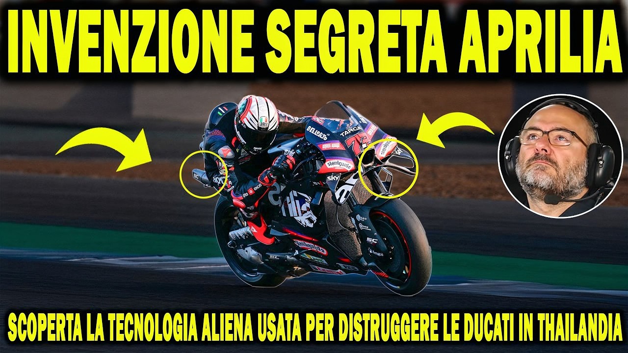 MECCANICO GENIO APRILIA INVENTA qualcosa che nessun altro COSTRUTTORE ha in griglia: SEGRETO SVELATO